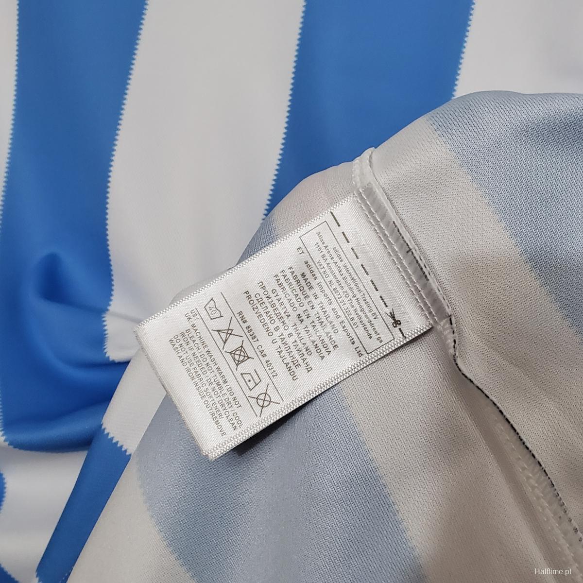 Retro 1986 Argentina home Soccer Jersey