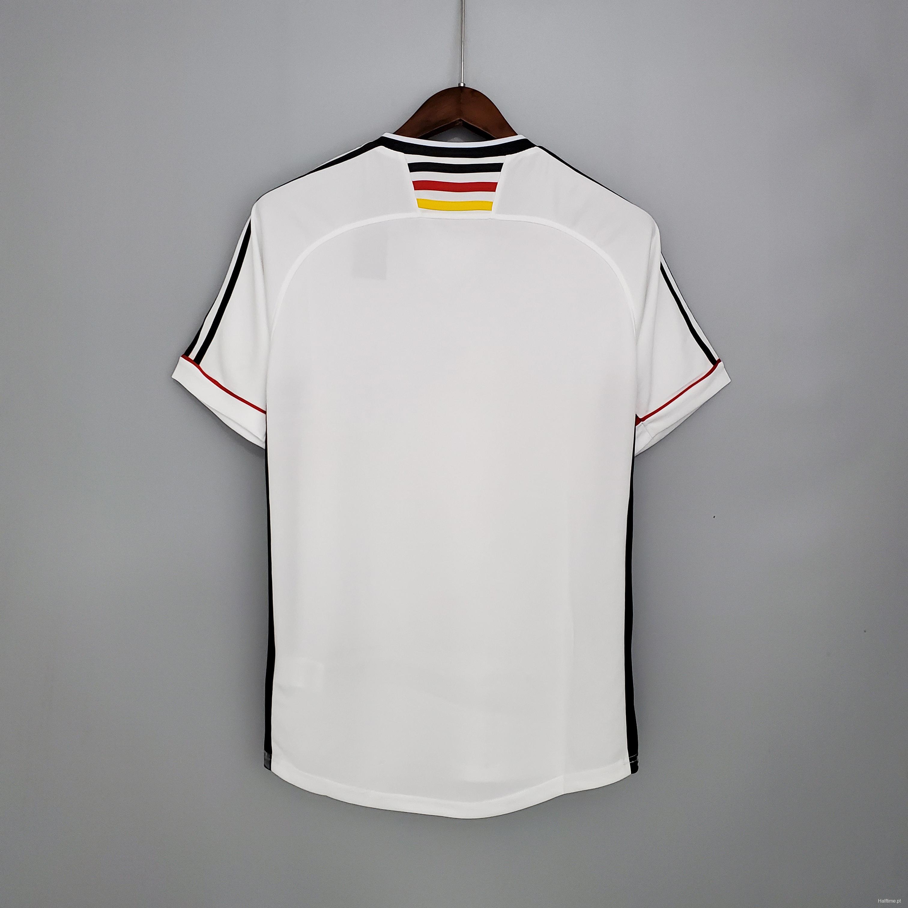 Retro Germany 1998 home Soccer Jersey