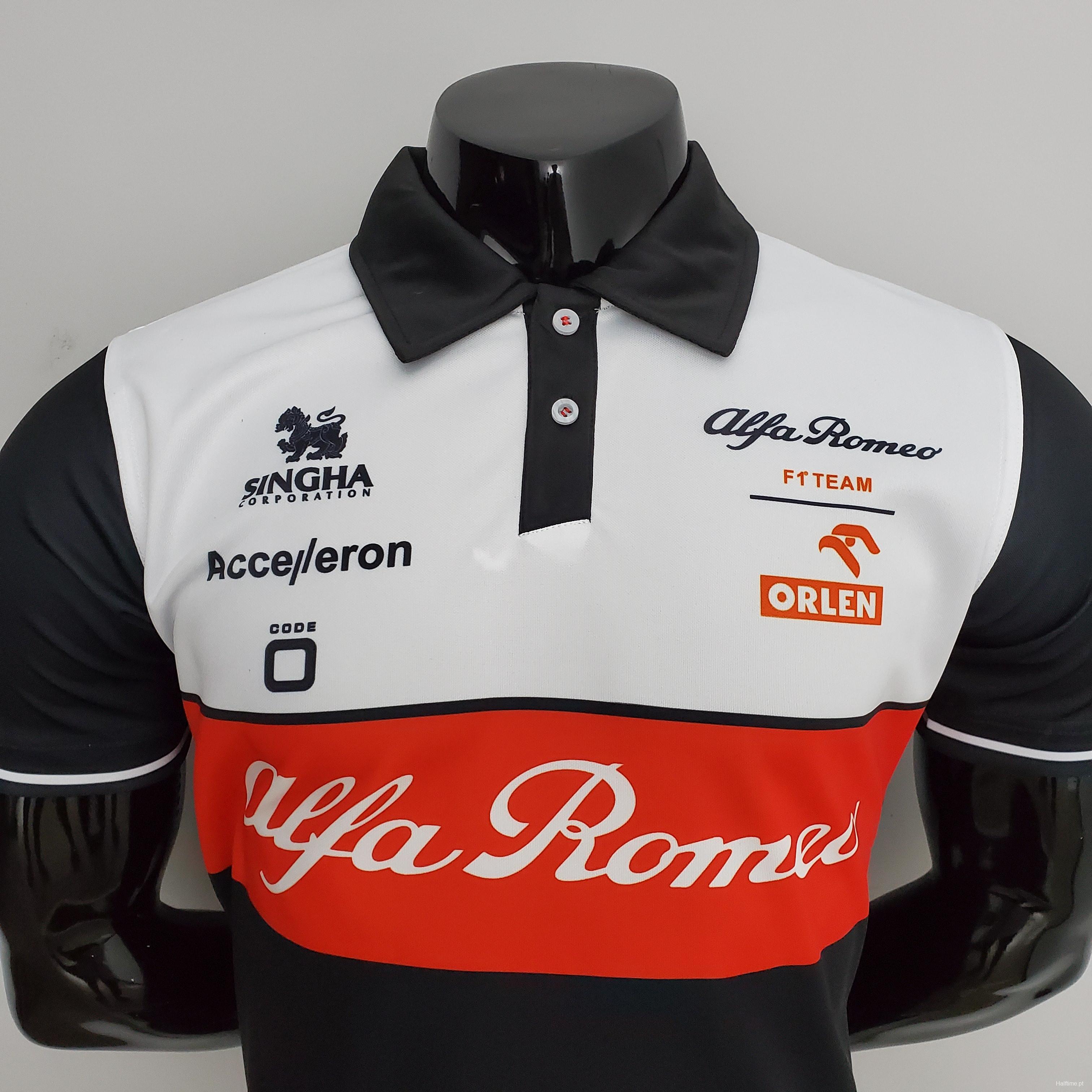 F1 Formula One 2022 Alfa Rome Polo S-5XL