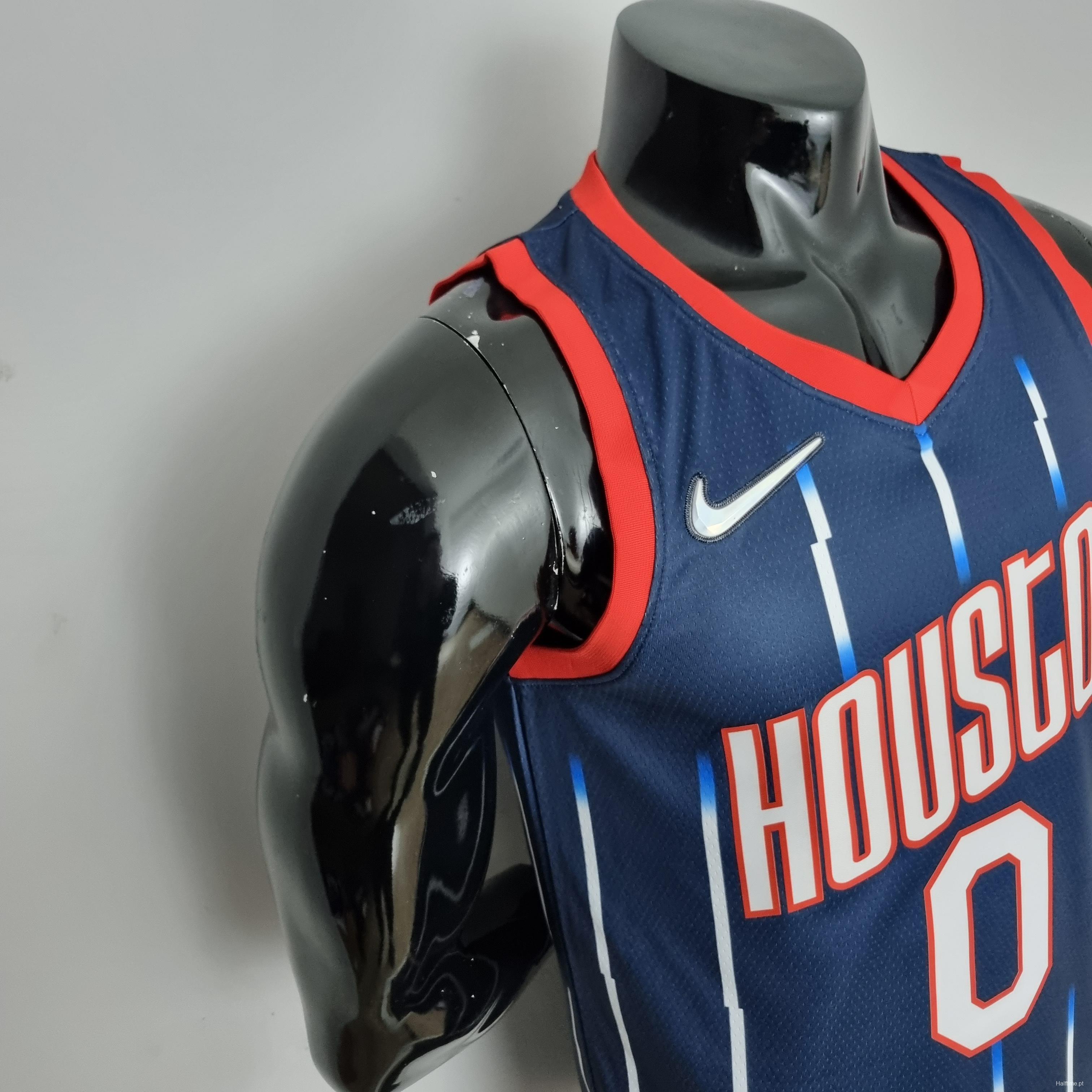 2022 Houston Rockets Green #0 City Edition NBA Jersey