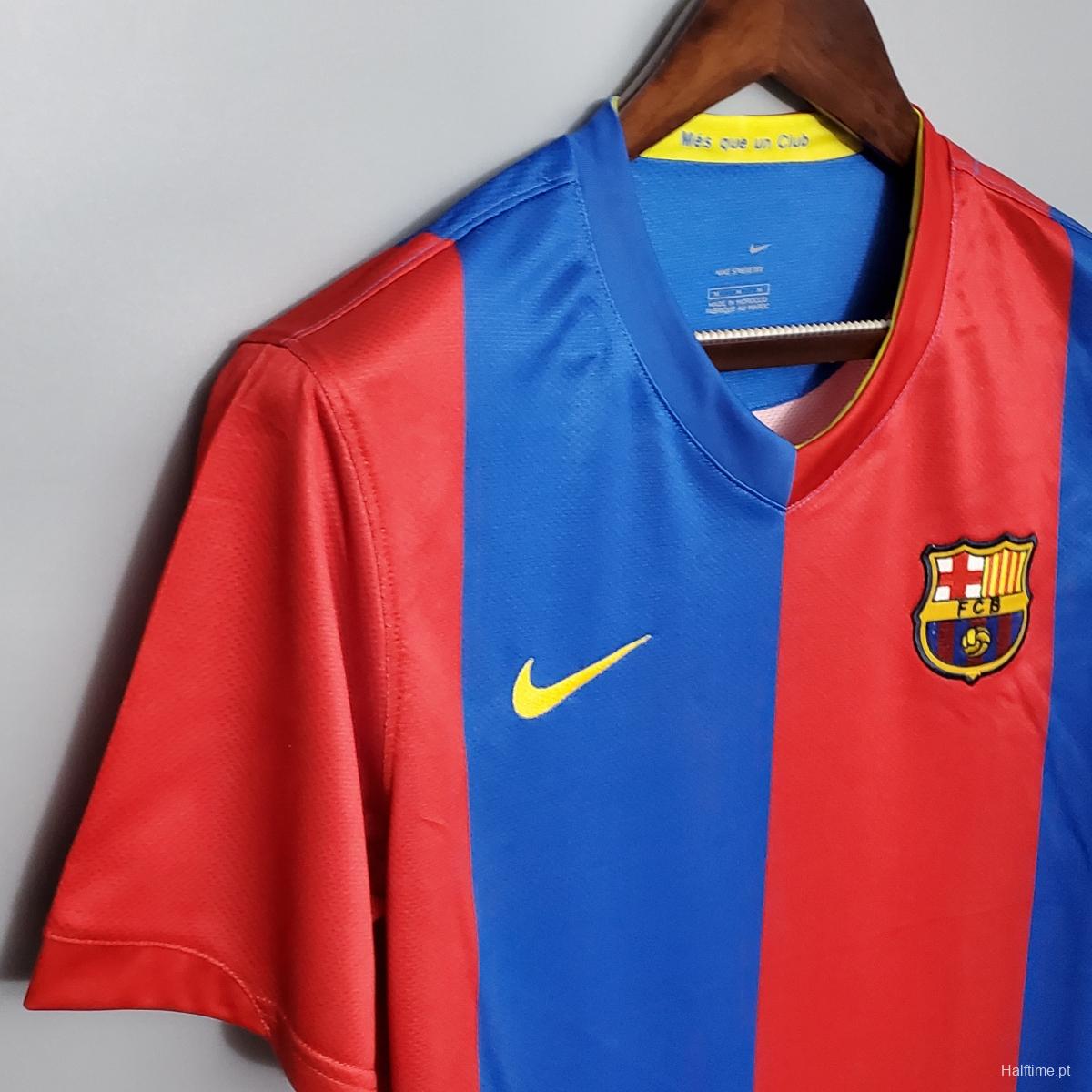 Retro Barcelona 06/07 home Soccer Jersey