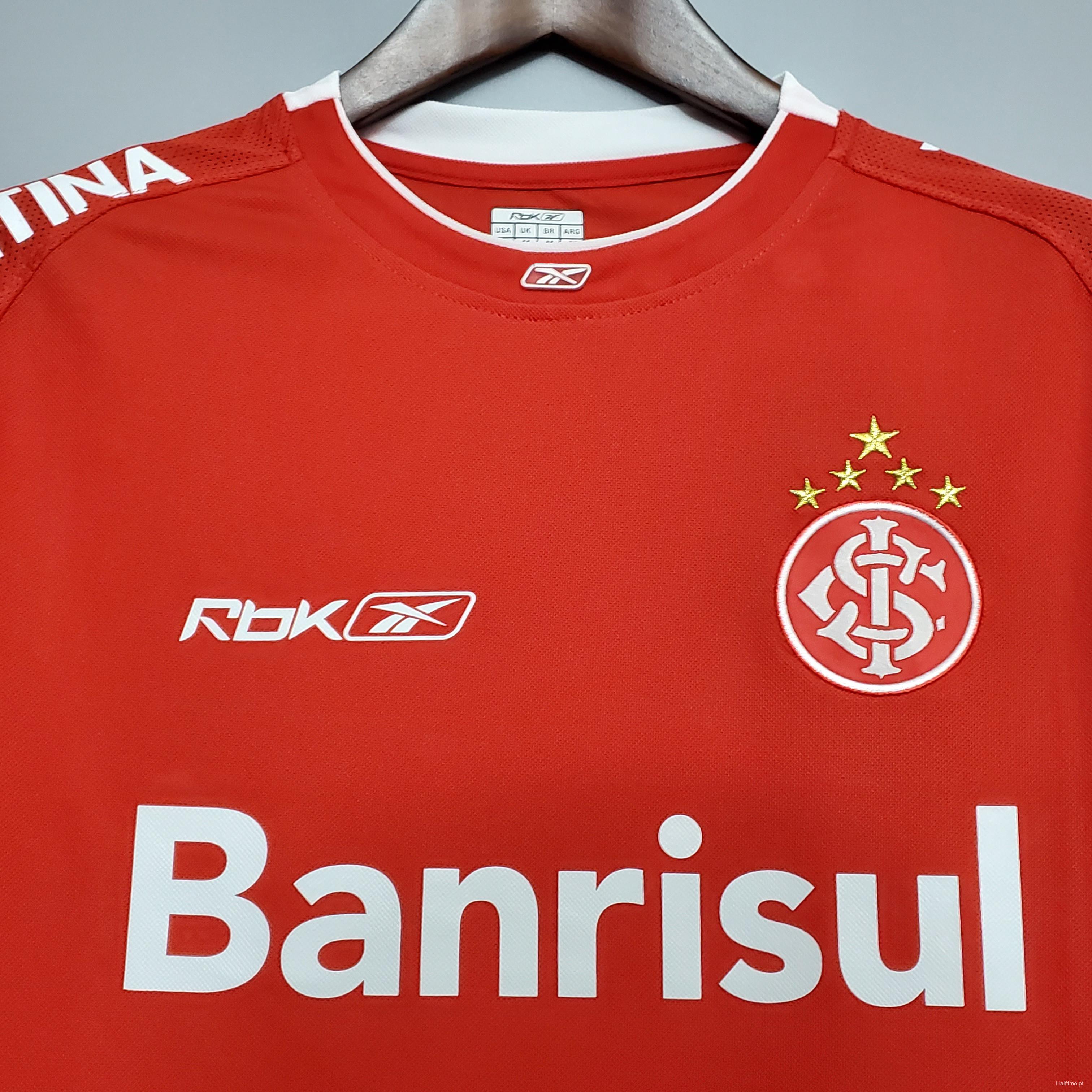 Retro 2006 SC Internacional home Soccer Jersey