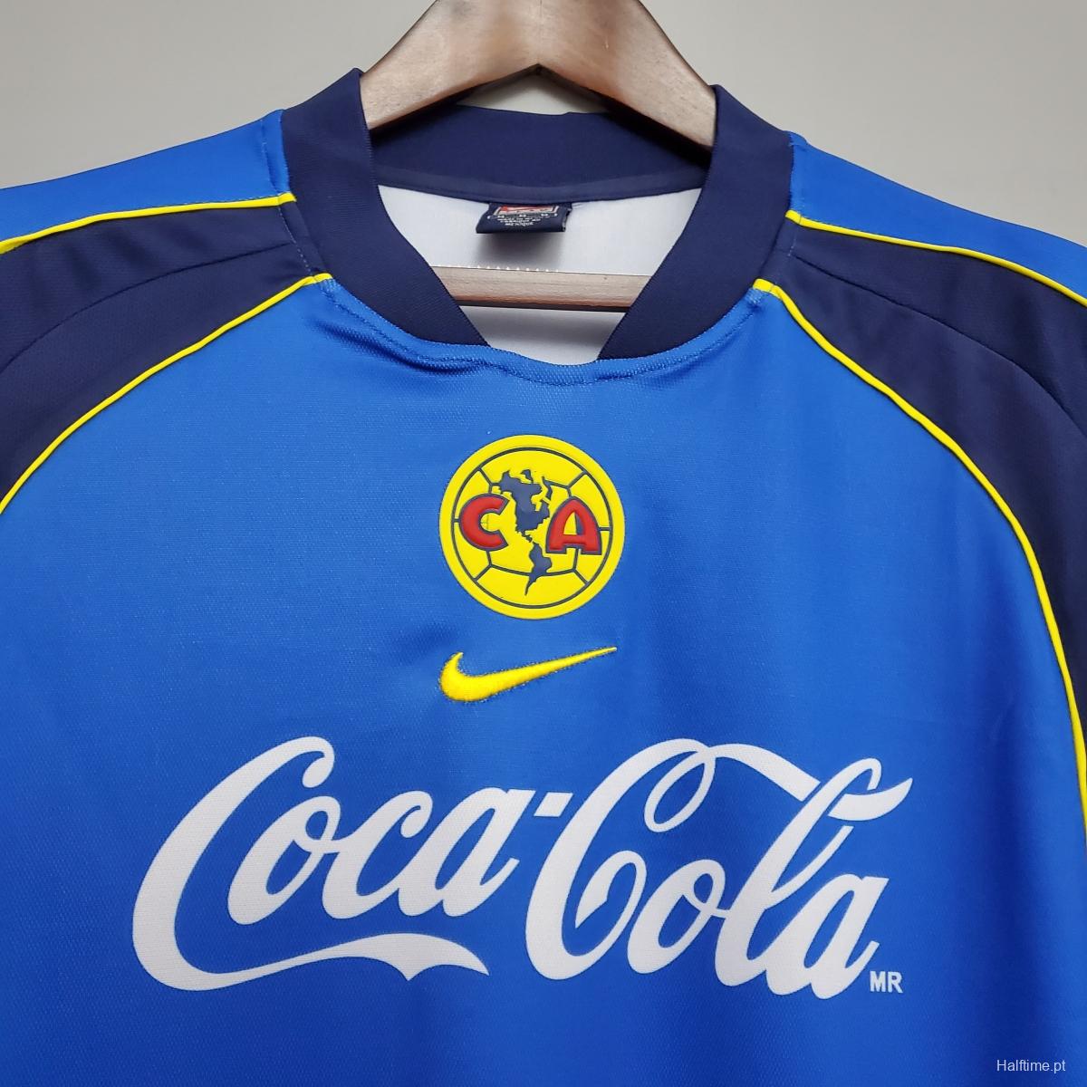 Retro 01/02 Club America away Soccer Jersey