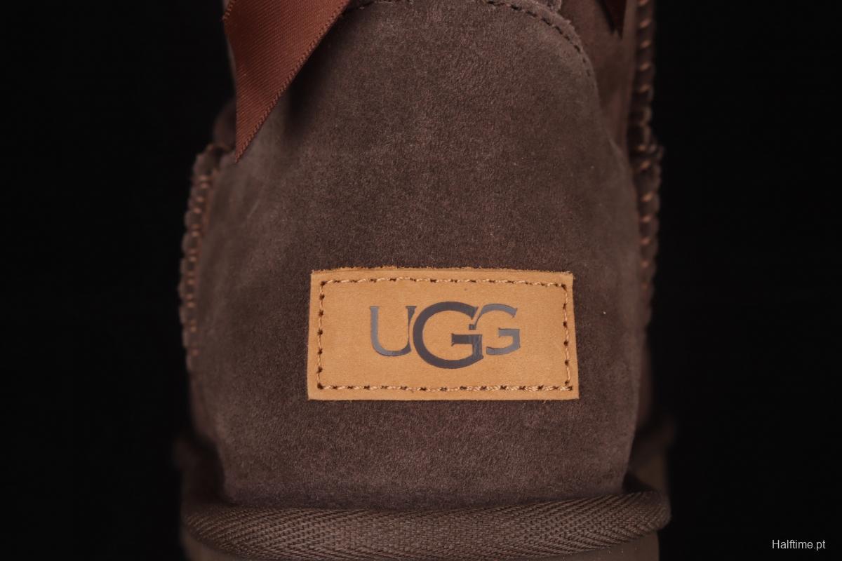 UGG Mini Bailey Button II Bowtie Outdoor Snow Boots 1016501