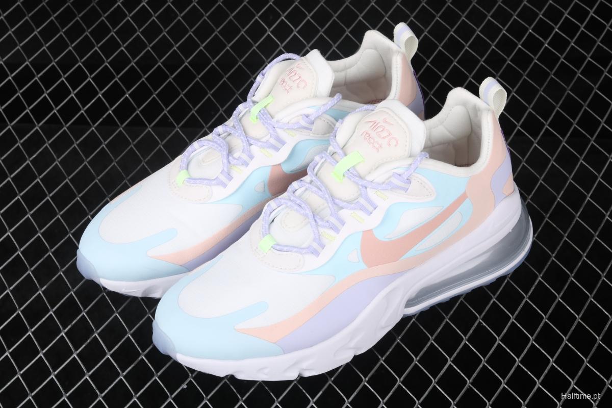 NIKE Air Max 270React new high-frequency mesh function half-palm air cushion cushioning running cloth shoes CQ4805-146