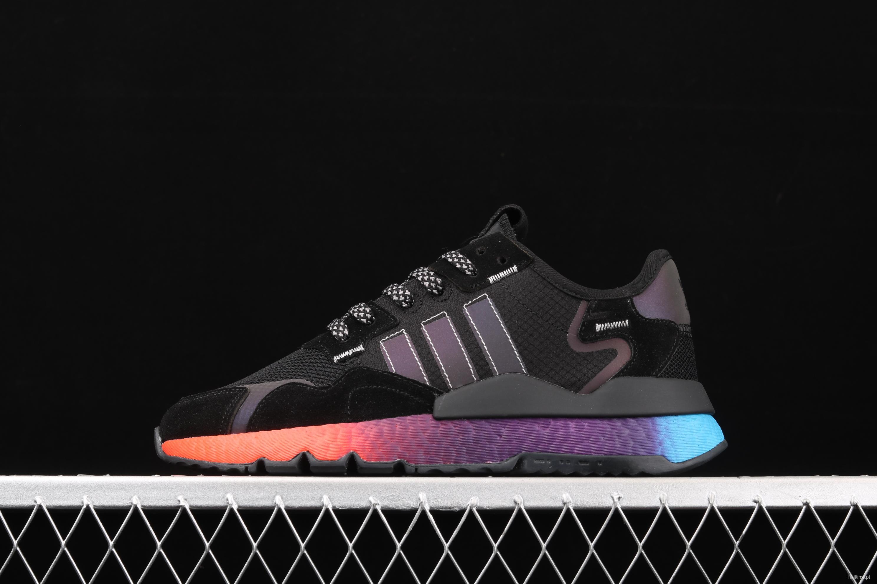 Adidas Nite Jogger 2019 Boost FX1397 3M reflective vintage running shoes Halftime