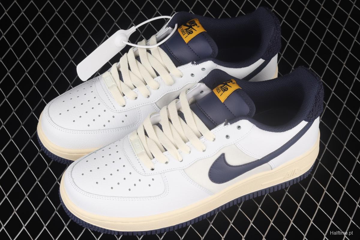 NIKE Air Force 11407Low sail white blue low-top casual board shoes DO5220-141,
