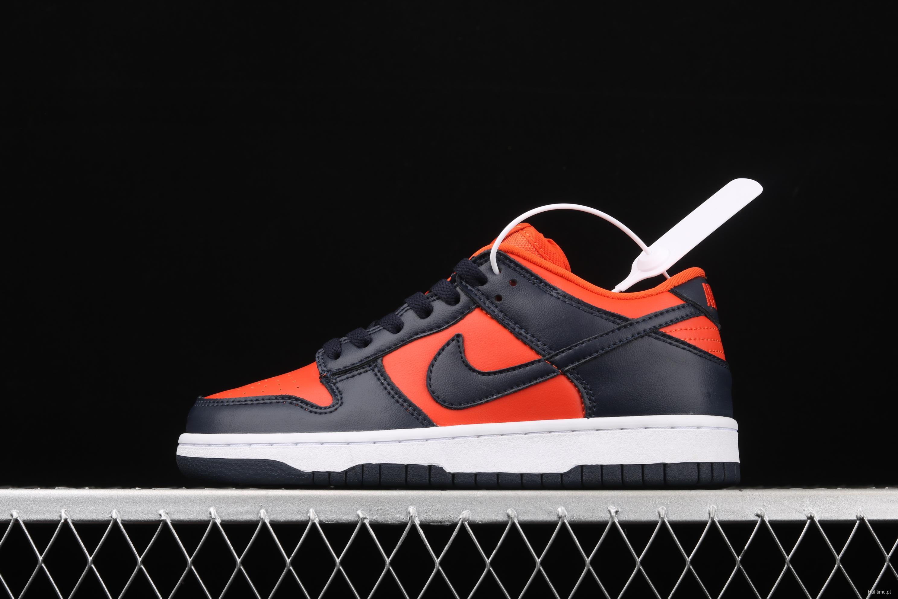 NIKE SB DUNK Low SP Fanta color matching head layer low side leisure sports board shoes CU1727-800