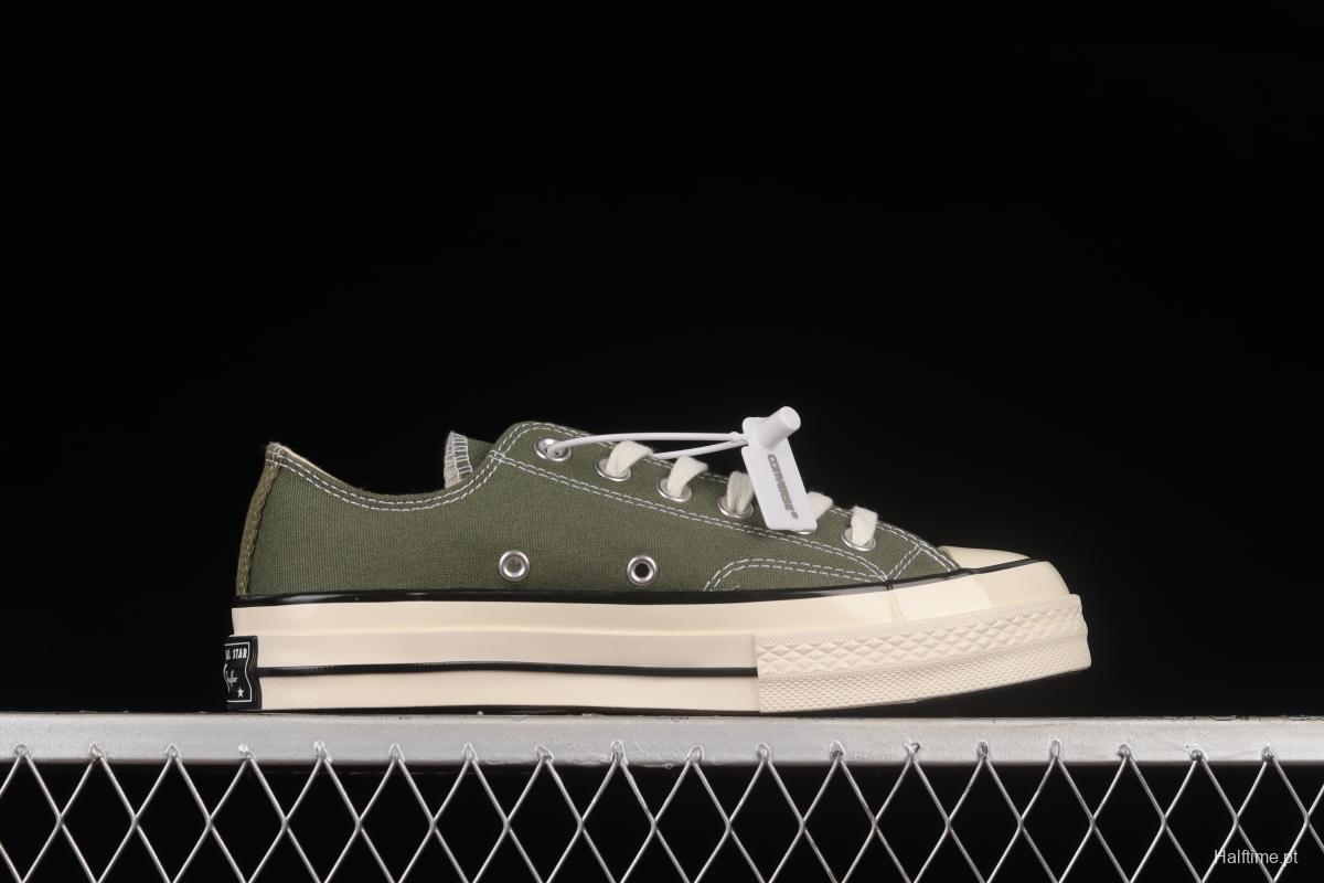 Converse 1970s Evergreen low-top vulcanized casual shoes 162060C