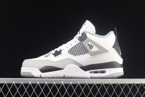 Air Jordan 4 Retro GS Light Smoke Grey white ash basketball shoes CT8527-021