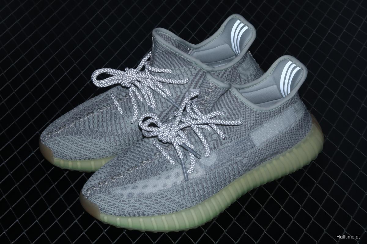 Adidas Yeezy Boost 350 V2 Tailgate FX4348 Darth Coconut 350 second generation hollowed-out Asian gray angel color BASF Boost original