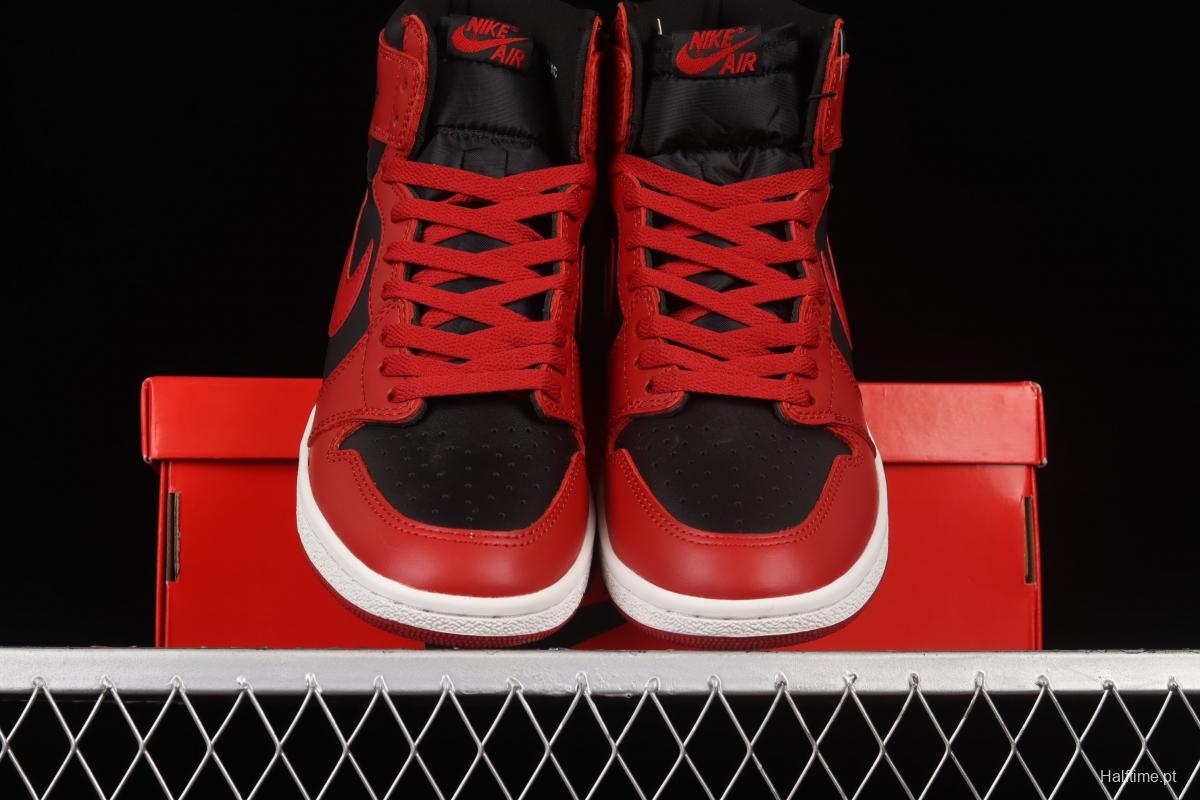 Air Jordan 1 Hi 85 reverses black and red forbids wearing high top basketball shoes BQ4422-600