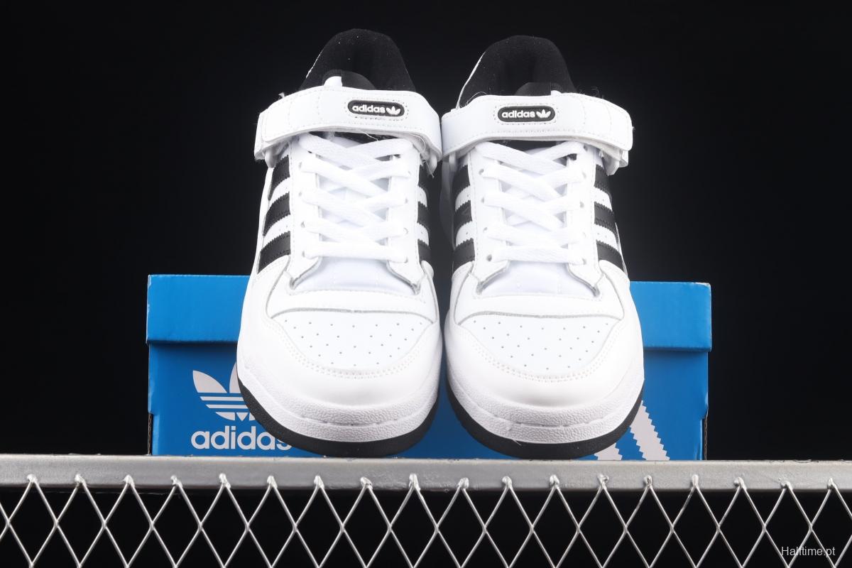 Adidas Forum 84 Low FY7757 popular single classic vintage basketball shoes
