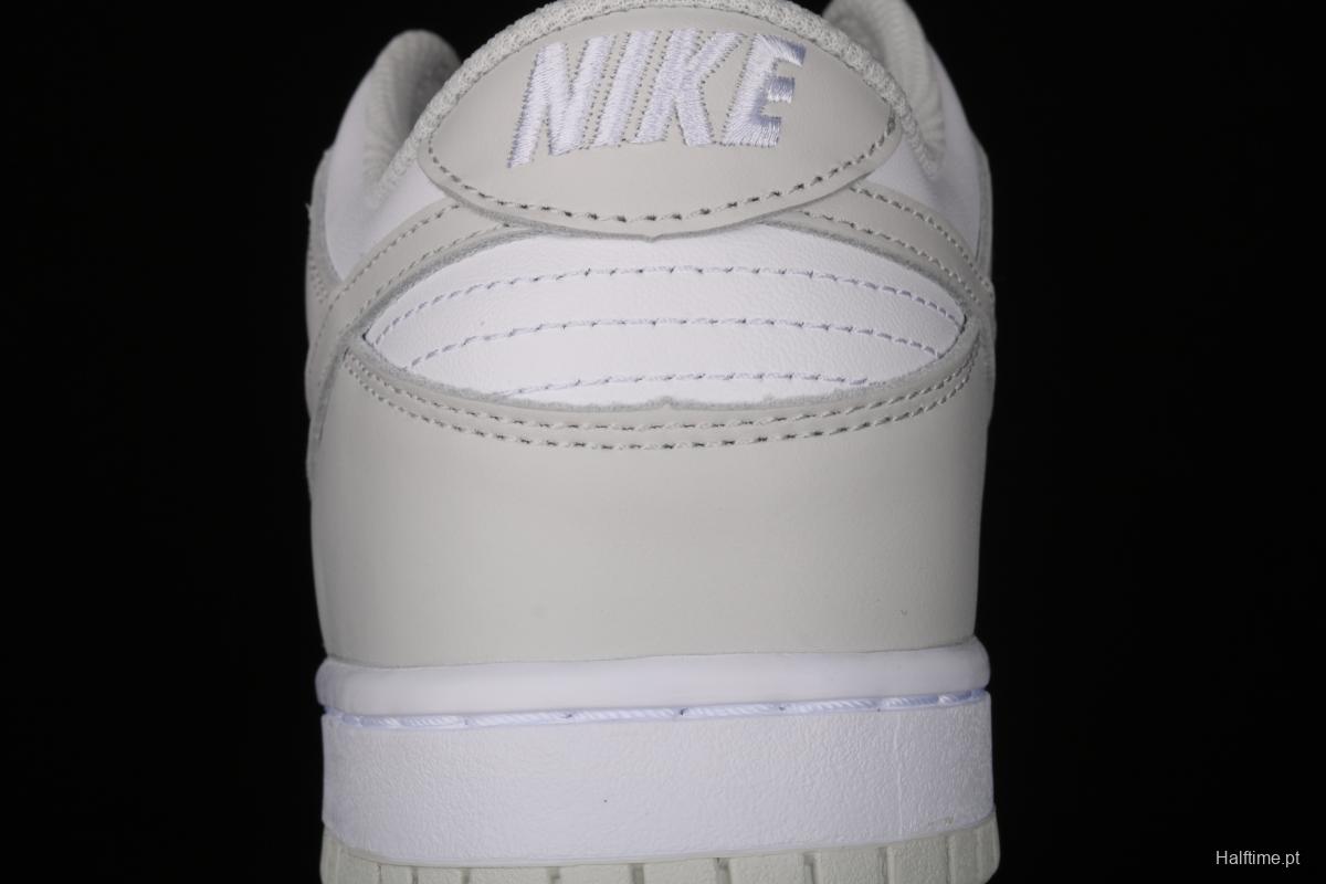 NIKE SB DUNK Low dunk series white light gray color matching low-side leisure sports skateboard shoes DD1503-103