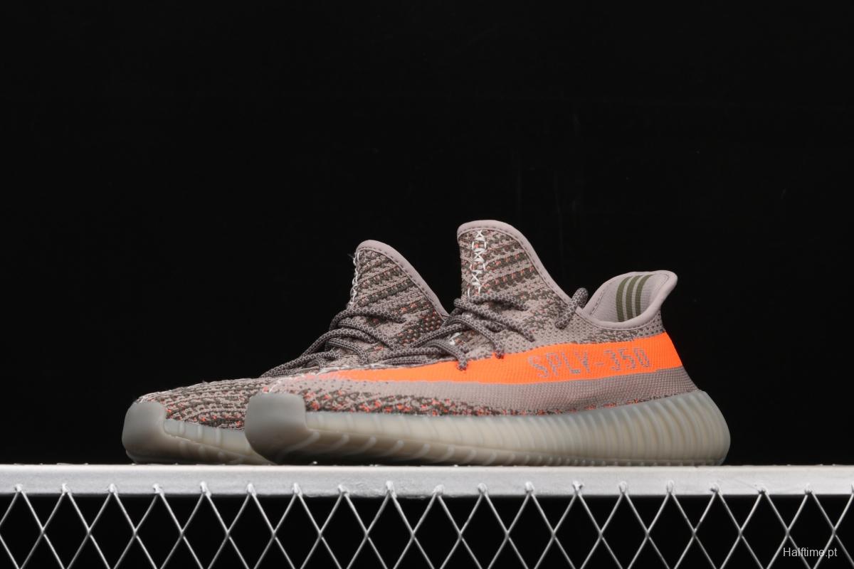 Adidas Yeezy 350V2 Real Boost Basf BB1826 das coconut 350 second generation gray orange BASF Boost original