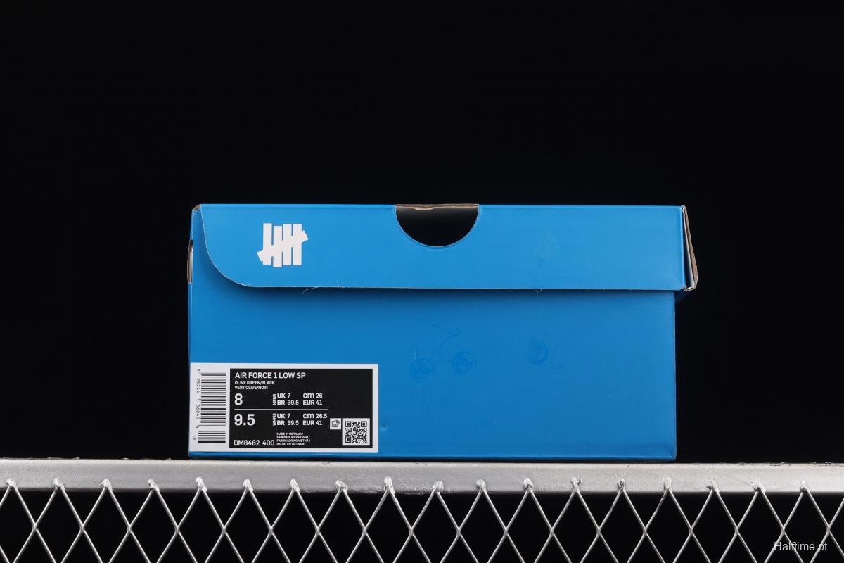 Undefeated x NIKE Air Force 1 Low SP five-bar invincible joint style low-end sports leisure board shoes DM8462-400
