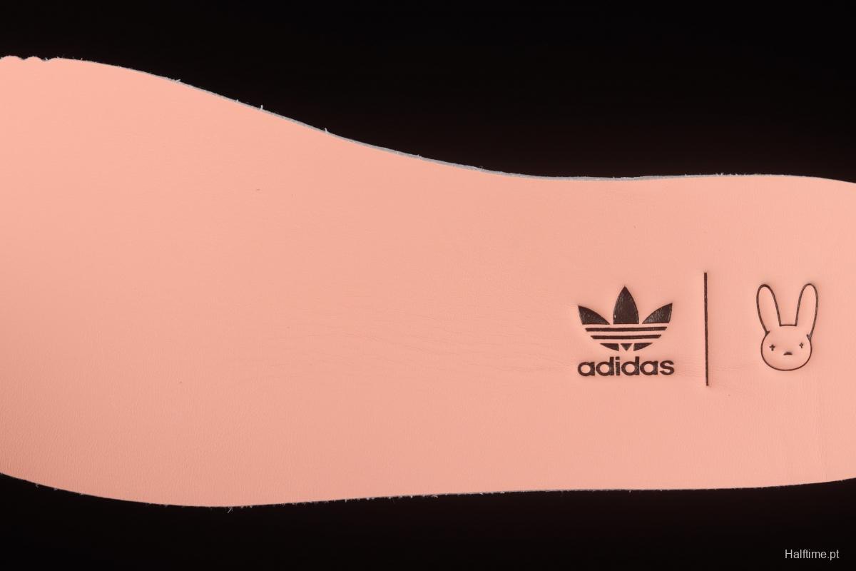 Adidas BAdidas Bunny Forum 84 Low GW0265 pink rabbit Velcro popular single classic vintage basketball shoes