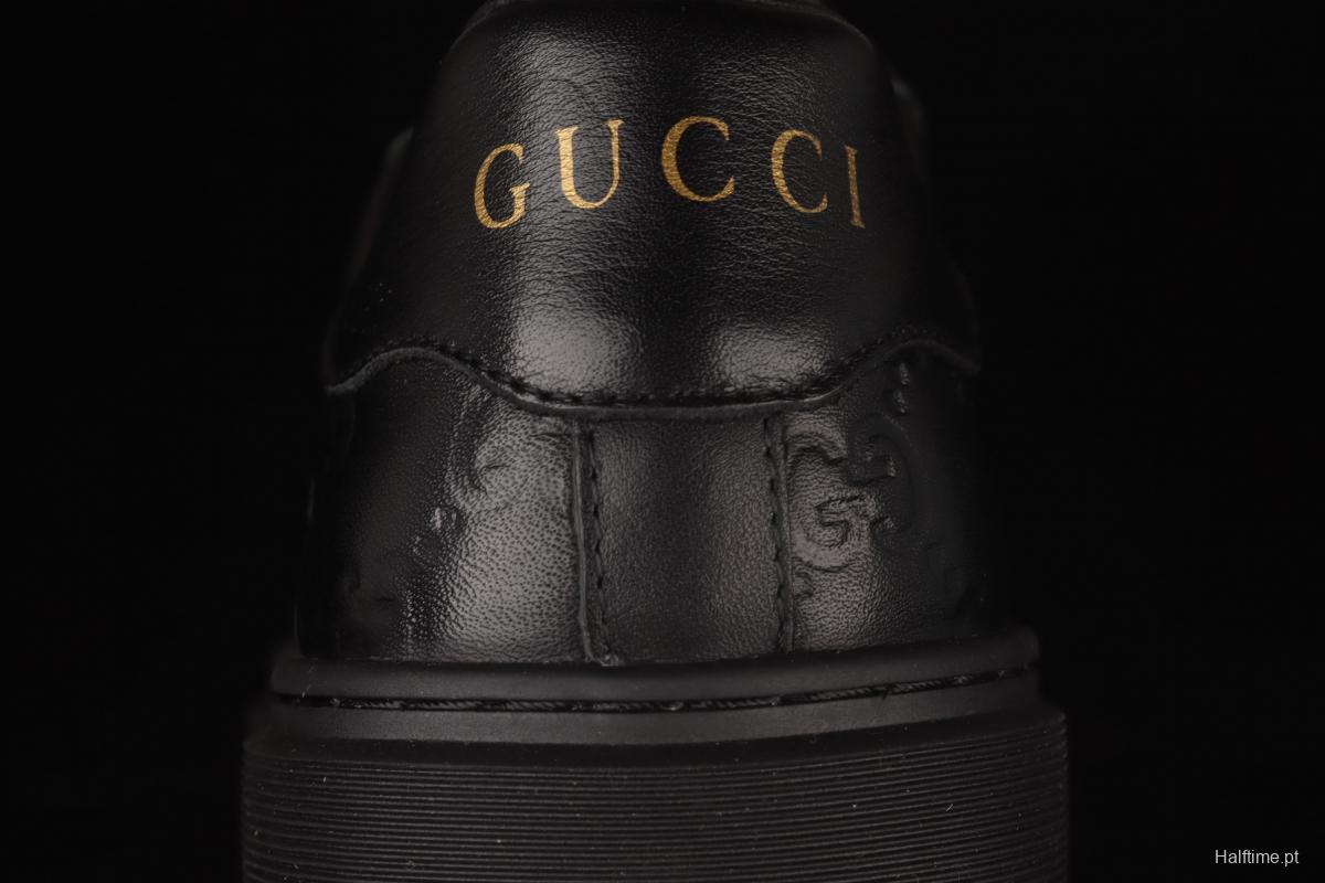 Gucci Screener GG High-Top Sneaker double G embossed leisure shoes series leisure board shoes 02JPO68305