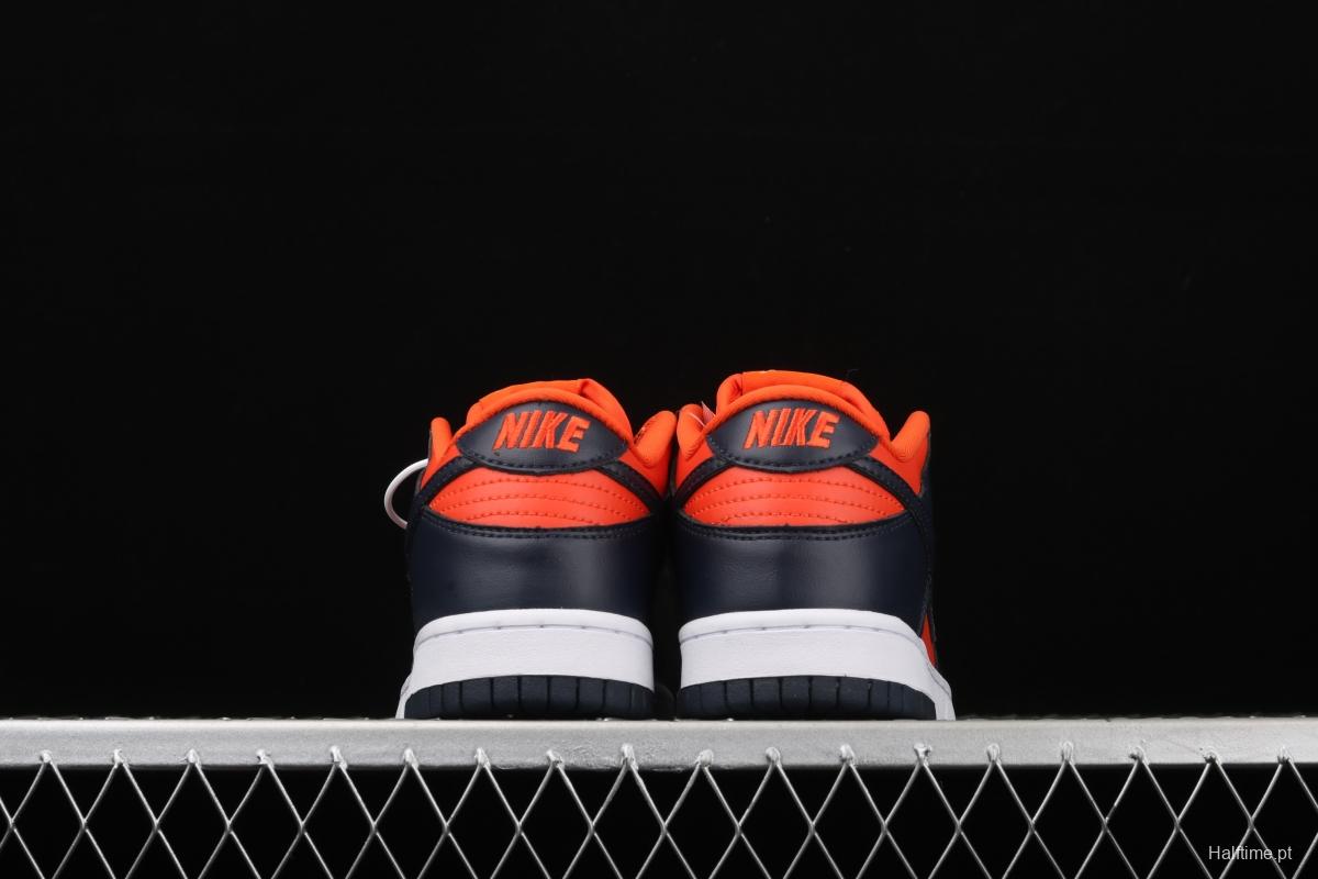 NIKE SB DUNK Low SP Fanta color matching head layer low side leisure sports board shoes CU1727-800