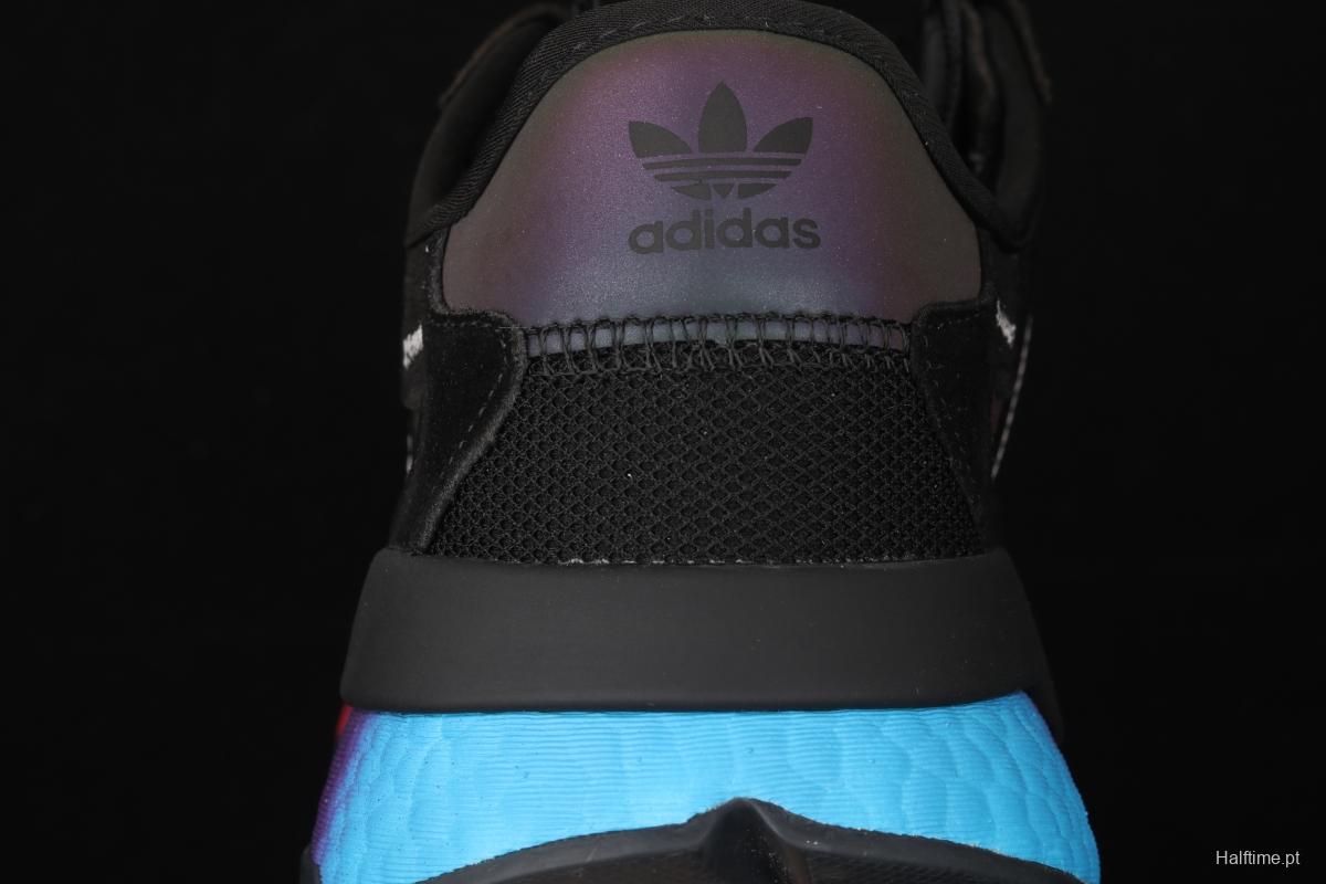 Adidas nite jogger reflective jacket discount