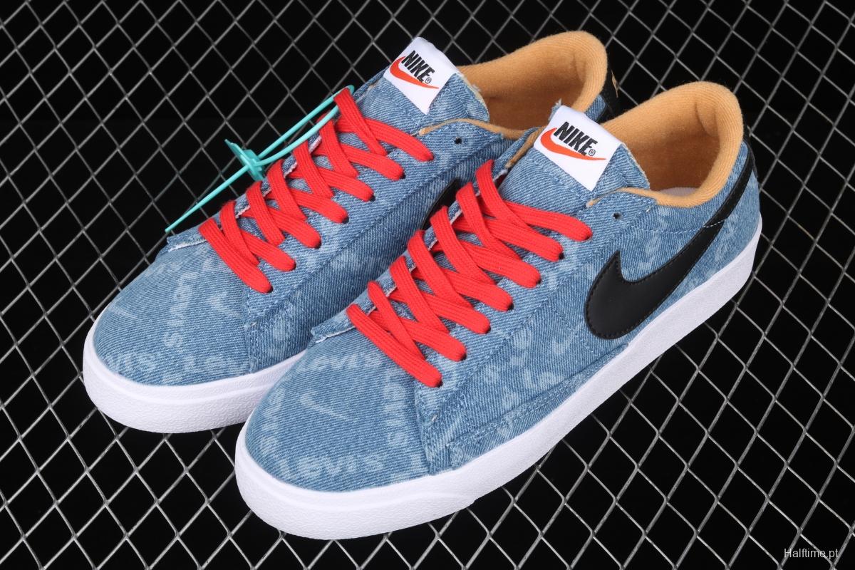 NIKE Blazer Low trailblazer denim low-top casual board shoes BQ4806-600