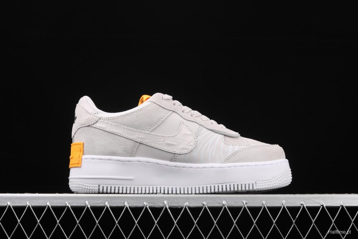 NIKE Air Force 1 ShAdidasow light weight heightened low-top 100-board shoes CU3446-001