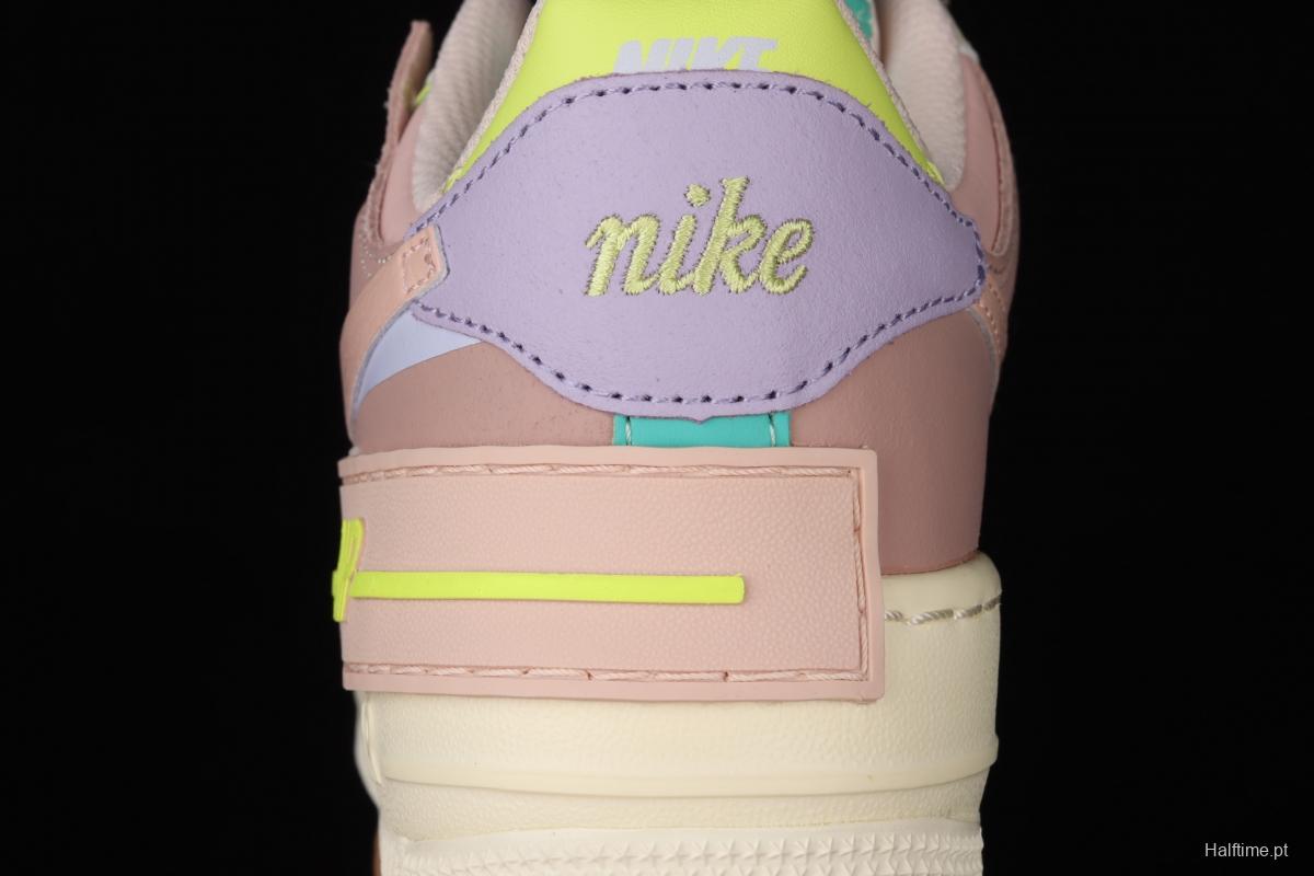 NIKE Air Force 1 ShAdidasow light weight heightened low-top 100-board shoes CI0919-700