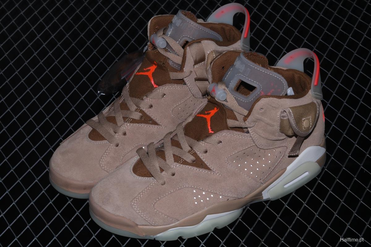 Travis Scott x Air Jordan 6 British Khaki khaki DH0690-200