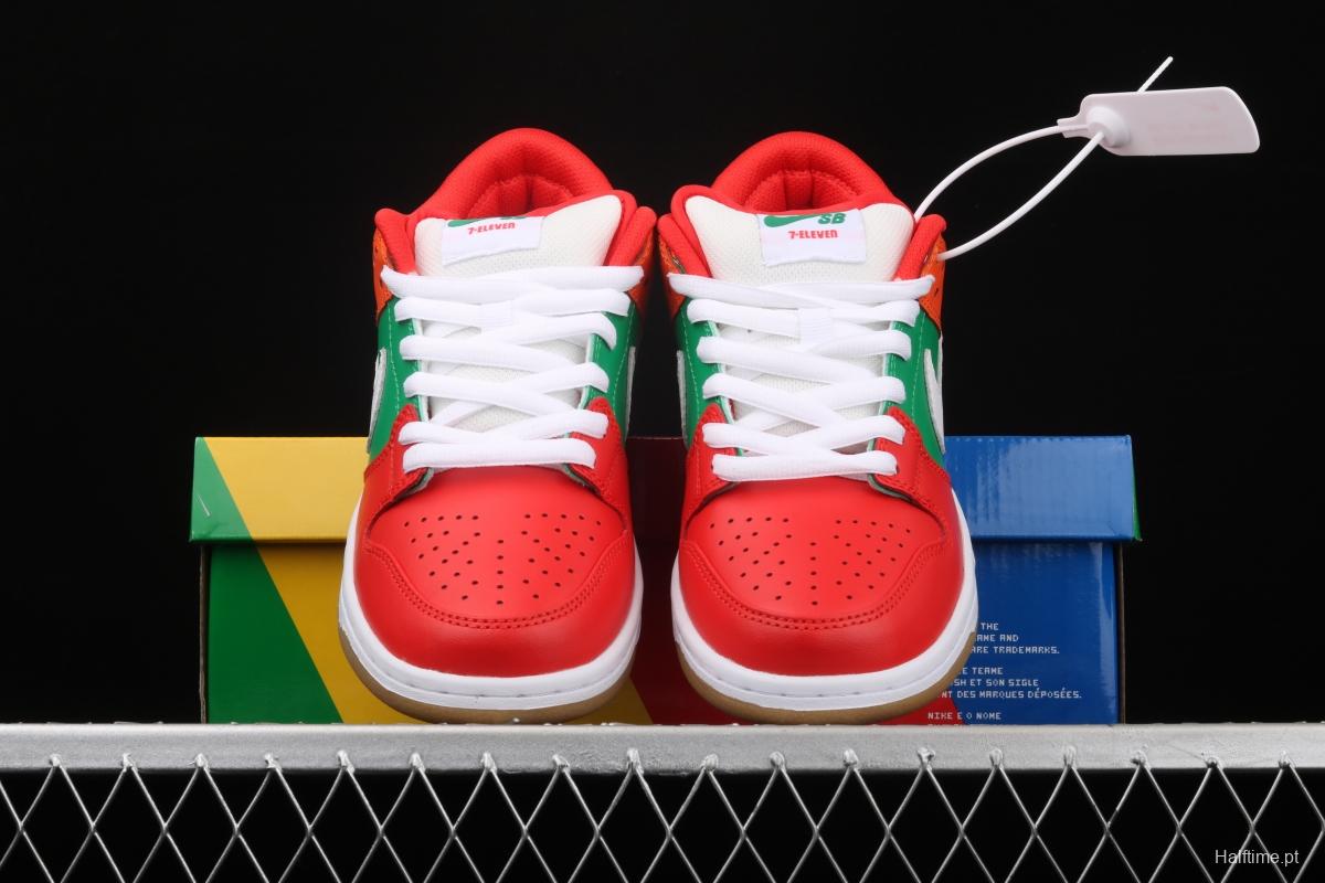 7-Eleven x NIKE SB DUNK Low heavyweight low-top skateboard shoes CZ5130-600