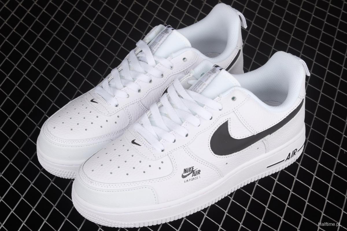 NIKE Air Force 1 Premium ShAdidasow grey side Logo3M reflective low upper shoes CV3039-105