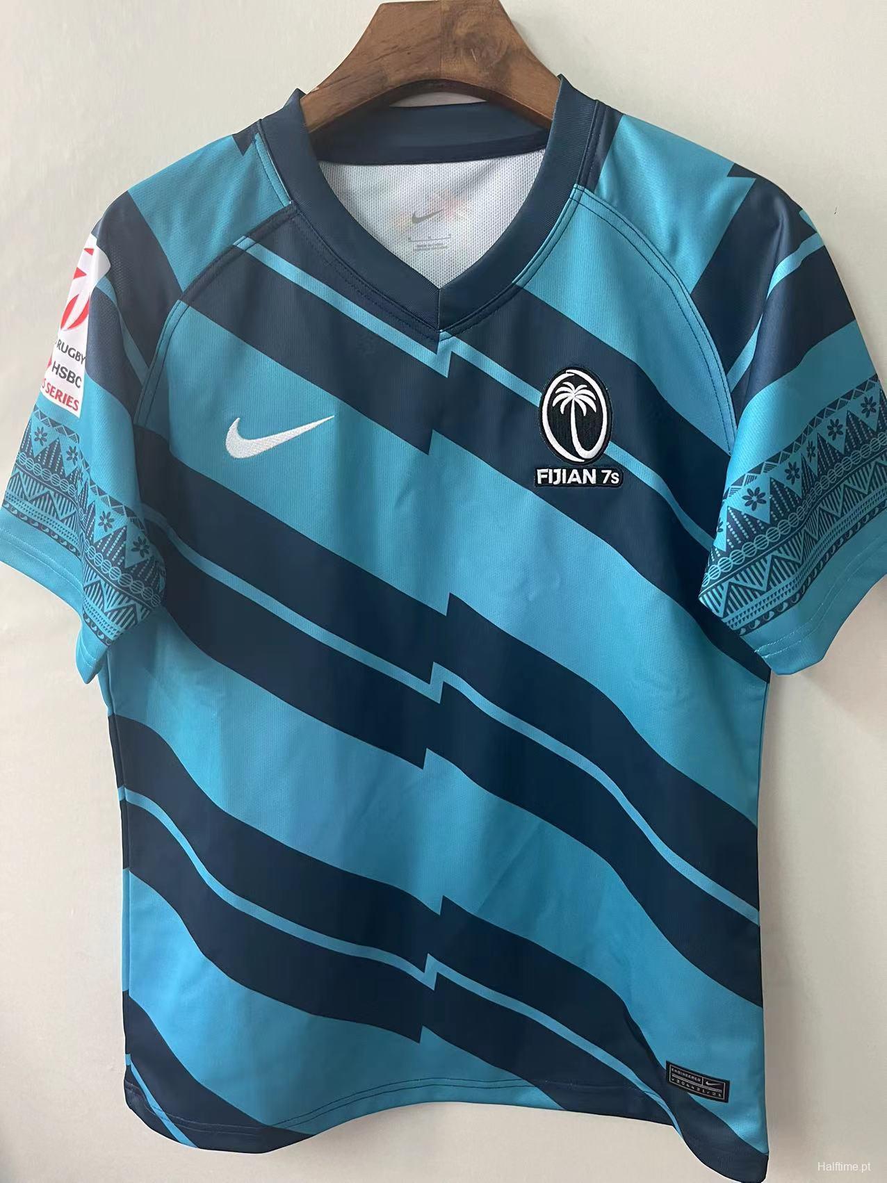 FIJI 2021 Men's Sevens Home Rugby Jersey