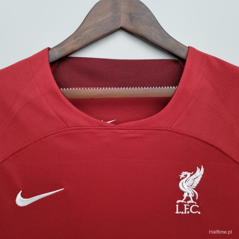 22/23 Women Liverpool Home Soccer Jersey