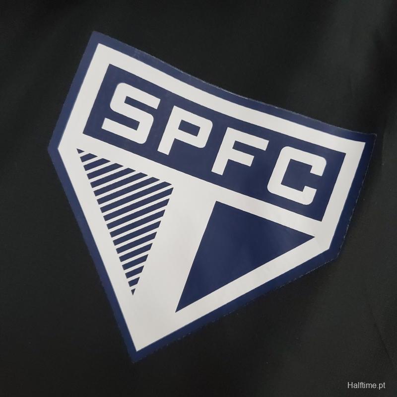 2022 Sao Paulo Windbreaker Black &amp; White Blue 