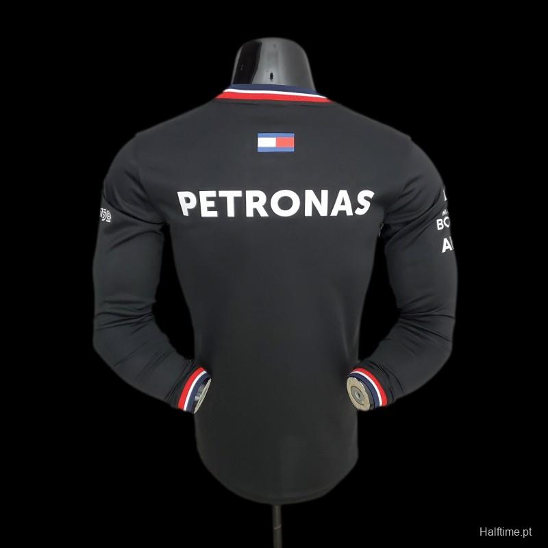 F1 Formula One 2022 Mercedes Long Sleeve Black 