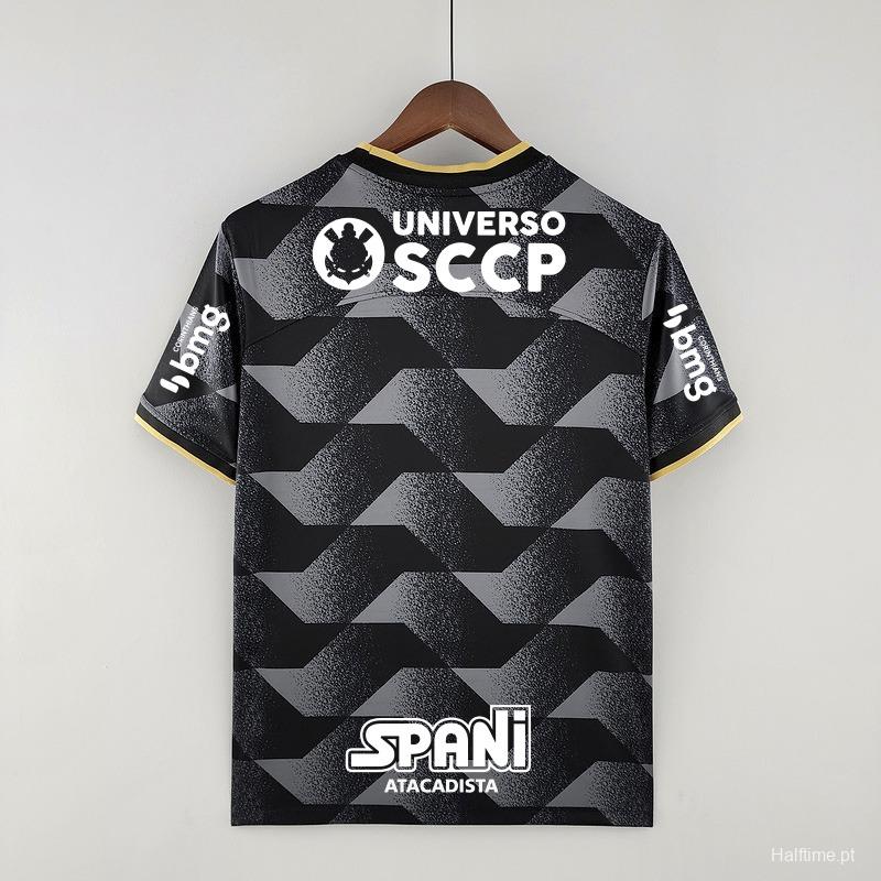 22/23 All Sponsors Corinthians Away  Soccer Jersey