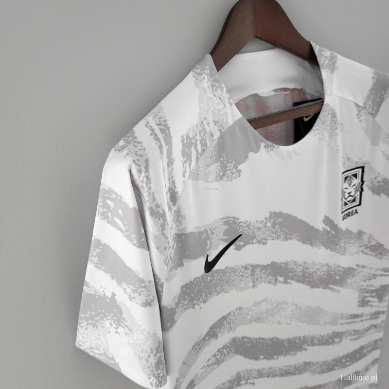 2022 Korean Training Jersey Gray