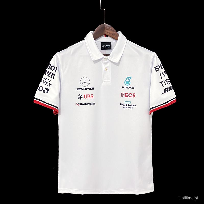 F1 Mercedes-Benz White POLO 