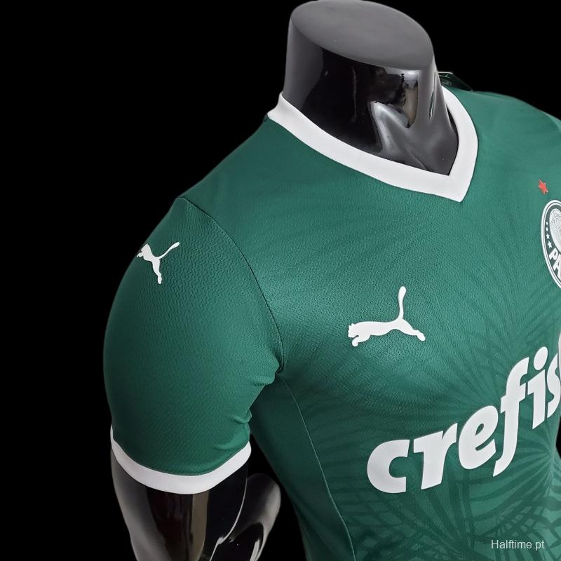 Player Version 22/23 Palmeiras Home Soccer Jersey