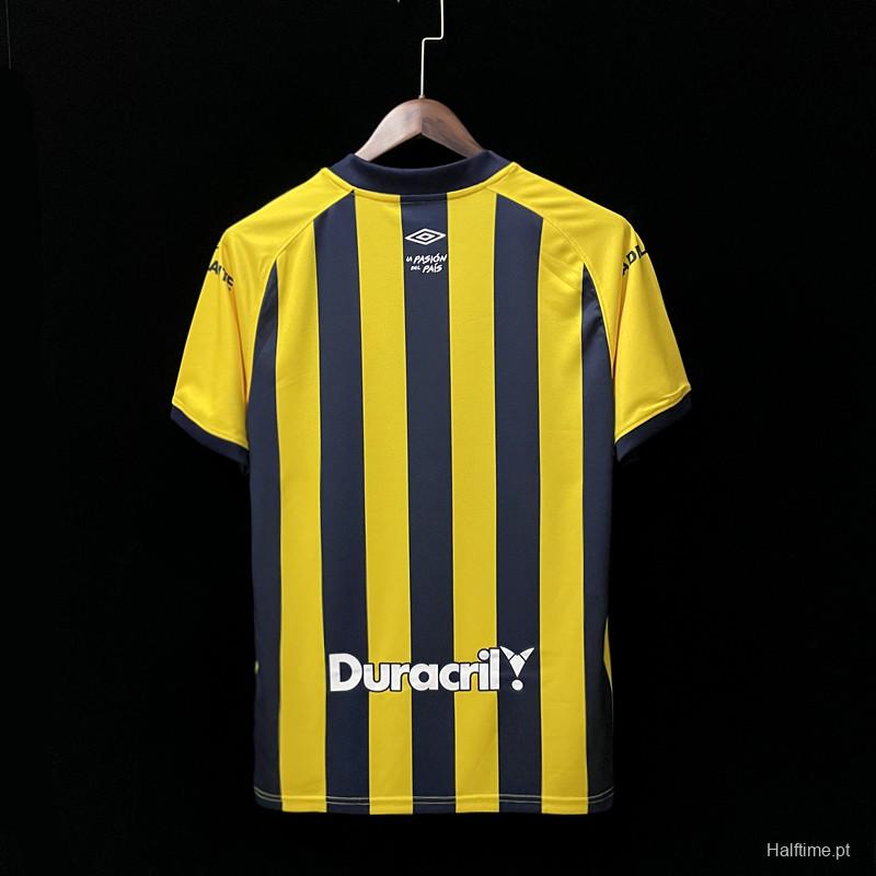 22/23 Rosario Central Home Soccer Jersey