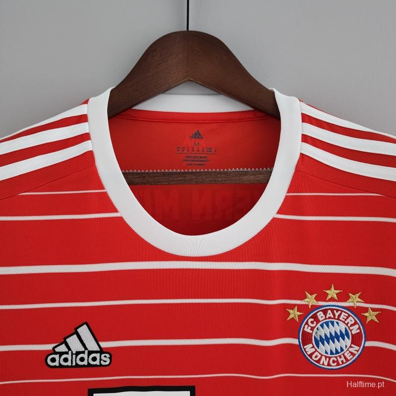 22/23 Bayern Munich Home Soccer Jersey