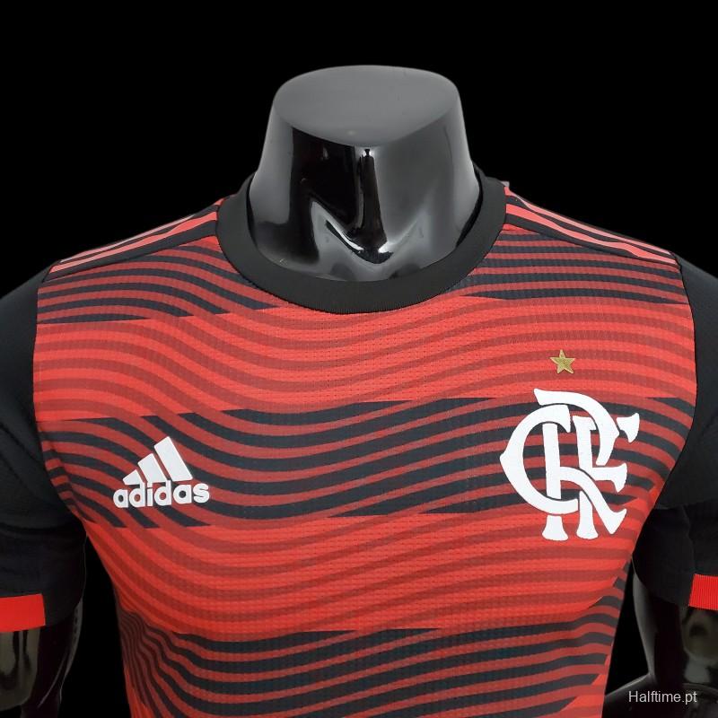 Player Version 22/23 Flamengo Home Soccer Jersey