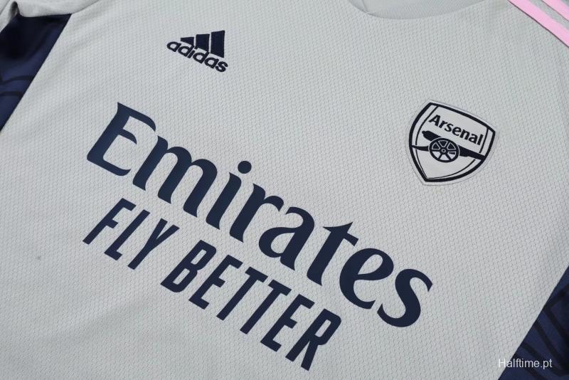 22/23 Arsenal Grey Pre-match Training Jersey Vest