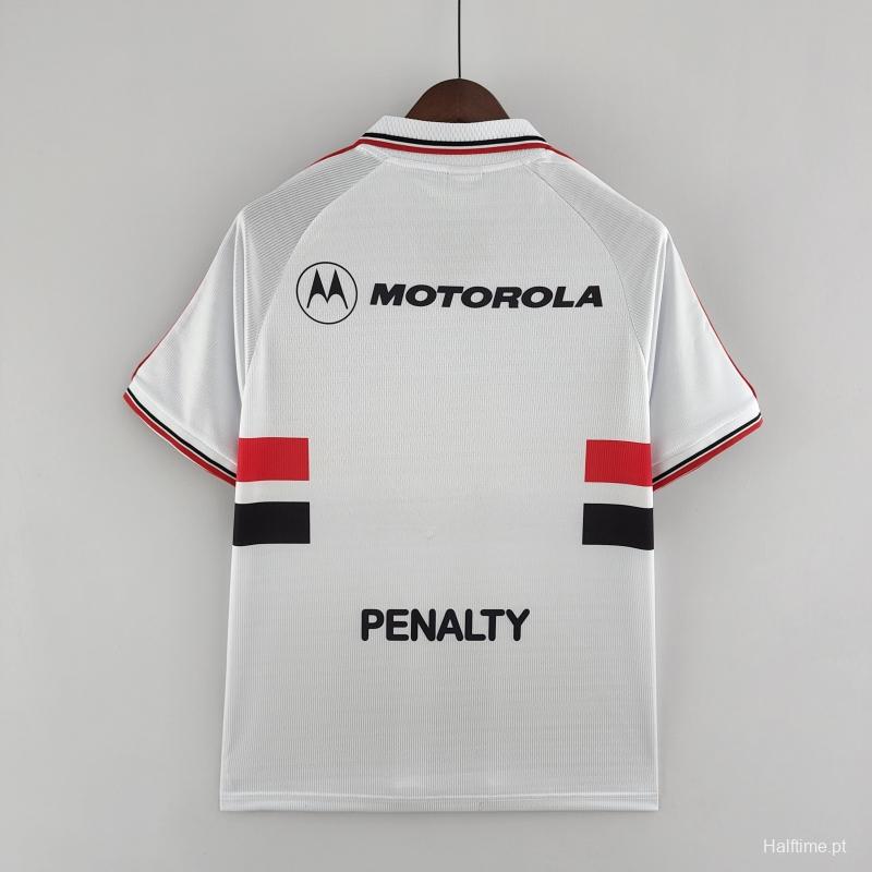 Retro Sao Paulo 1999 Home Soccer Jersey