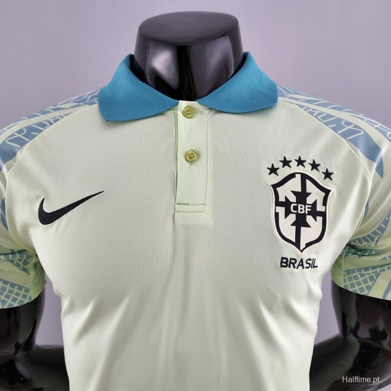 2022 POLO Brazil Light Green Jersey