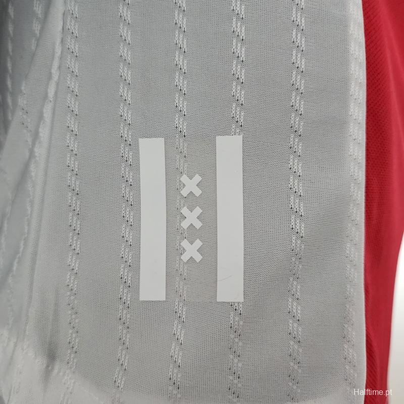 Player Version 22/23 Ajax Home Soccer Jersey