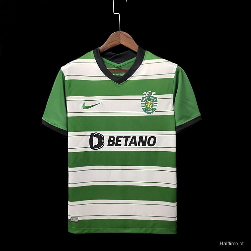 22/23 Sporting CP home Soccer Jersey