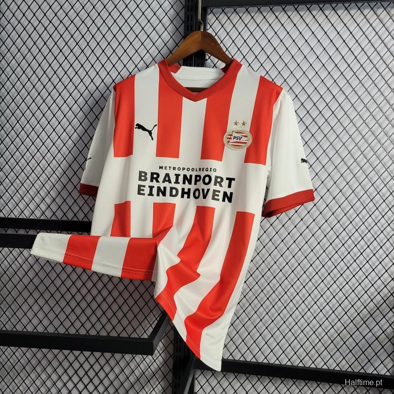 22/23 PSV Eindhoven Home Soccer Jersey