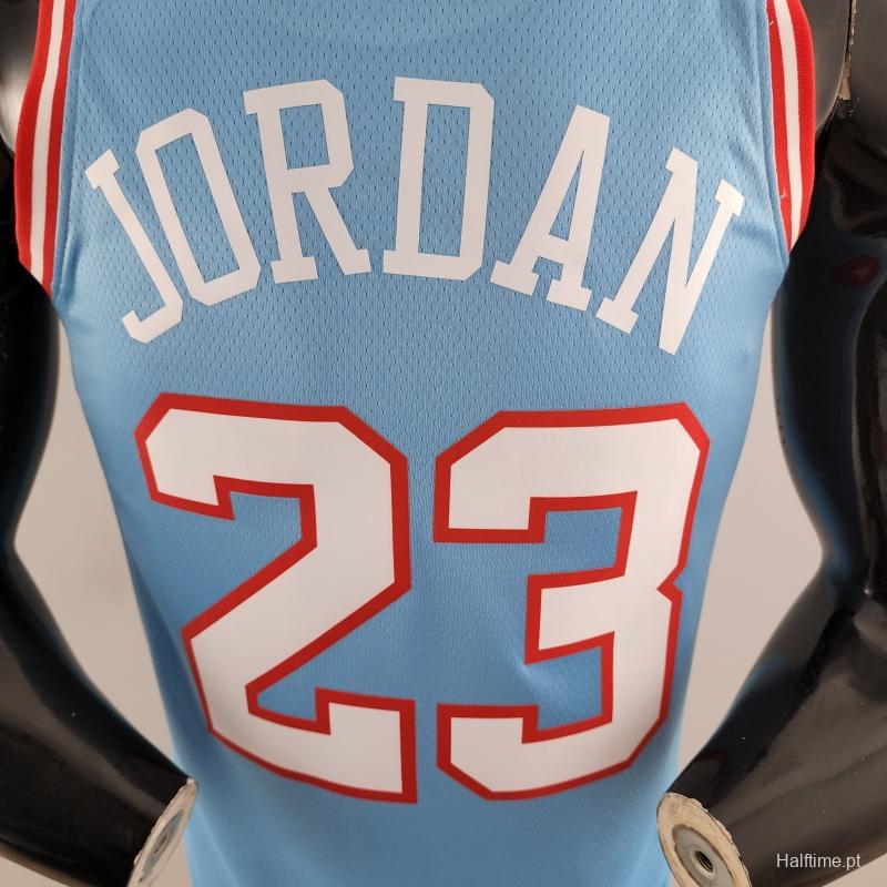 Chicago Bulls JORDAN#23 Blue NBA Jersey