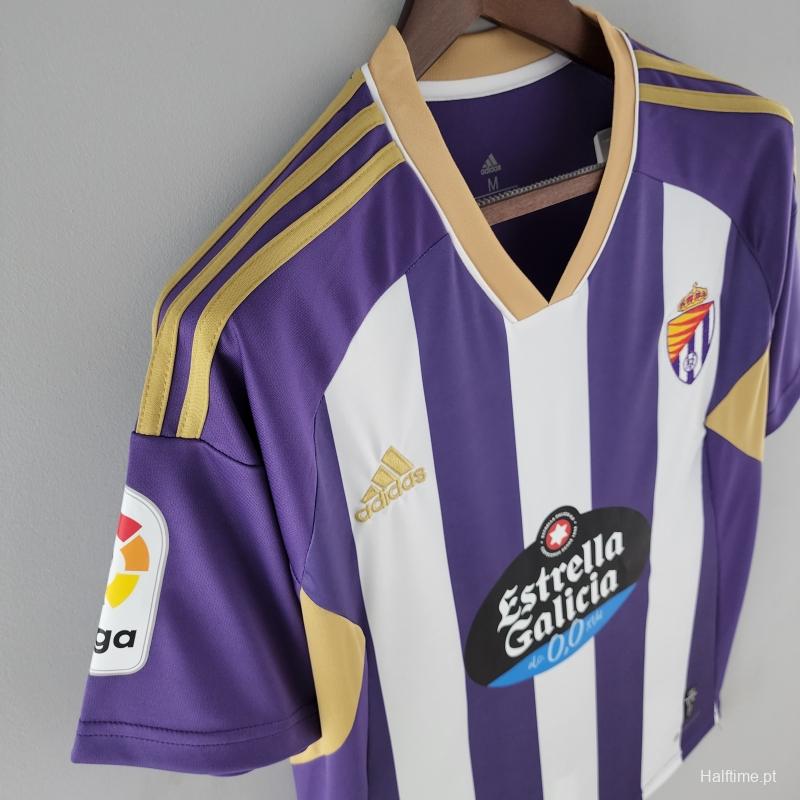 22/23 Real Valladolid Home Soccer Jersey