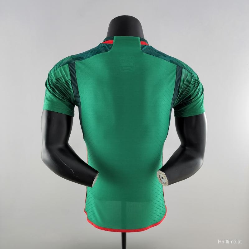 Player Version 2022 Mexico Home Soccer Jersey